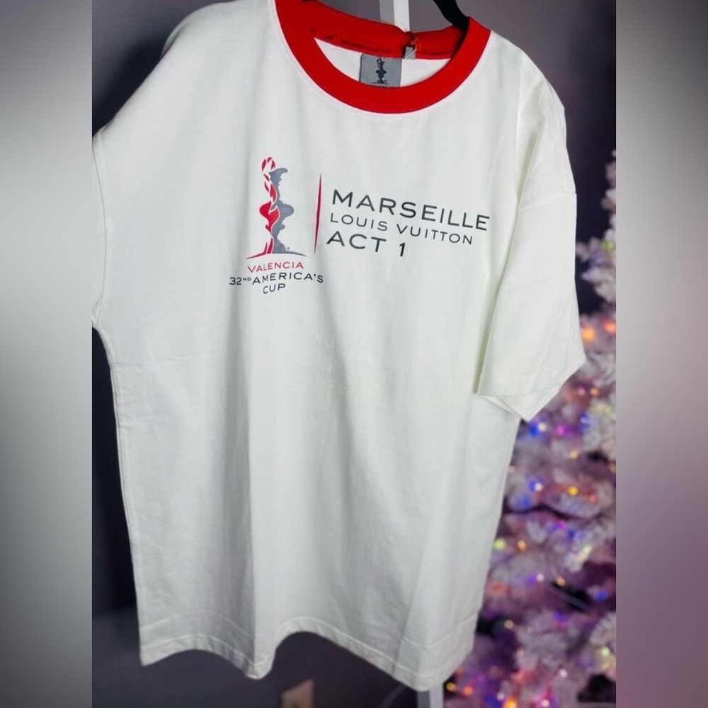 Rare NWT Marseille Louis Vuitton Act 1 Crew Neck T-Shirt Size XL